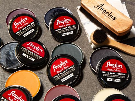 angelus shoe shine|angelus shoe polish color chart.